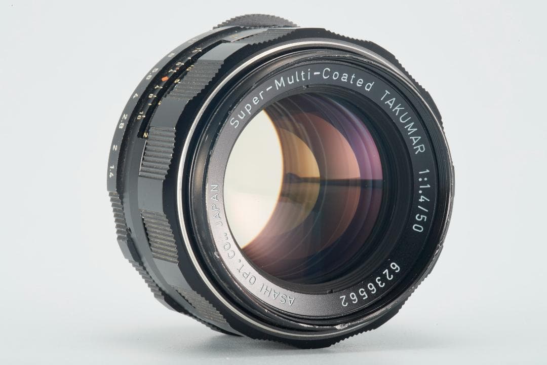 フィルムカメラ Super-Multi-Coated TAKUMAR f1.4 /50 L76
