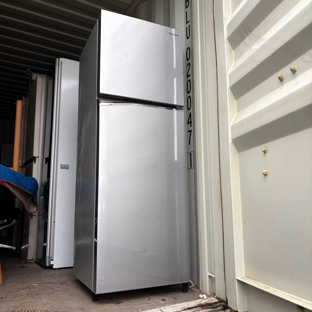 取付無料！完動品！パナソニックスタイリッシュシルバー大容量248L冷蔵庫！
