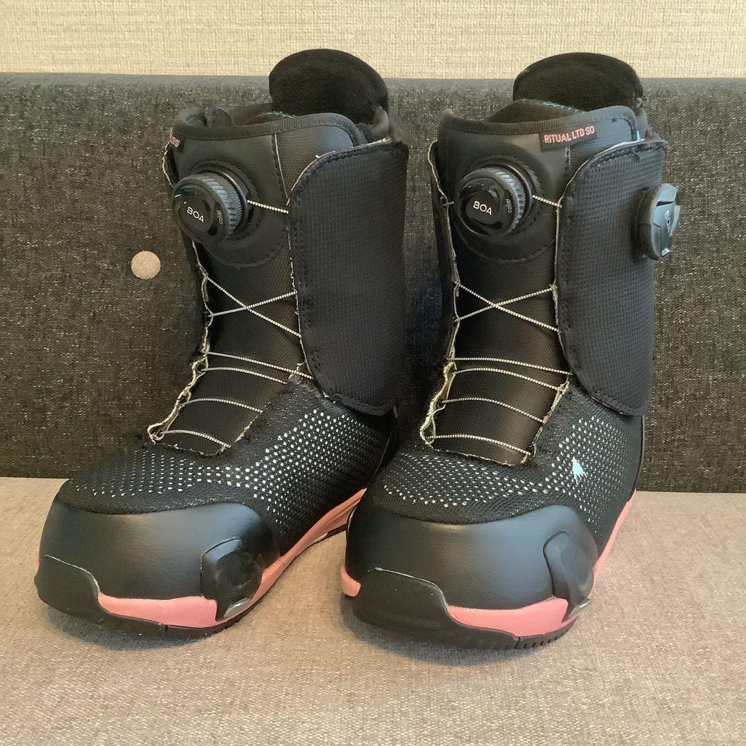 027BURTON RITUAL STEP ON 24.0cmスノーボードブーツ