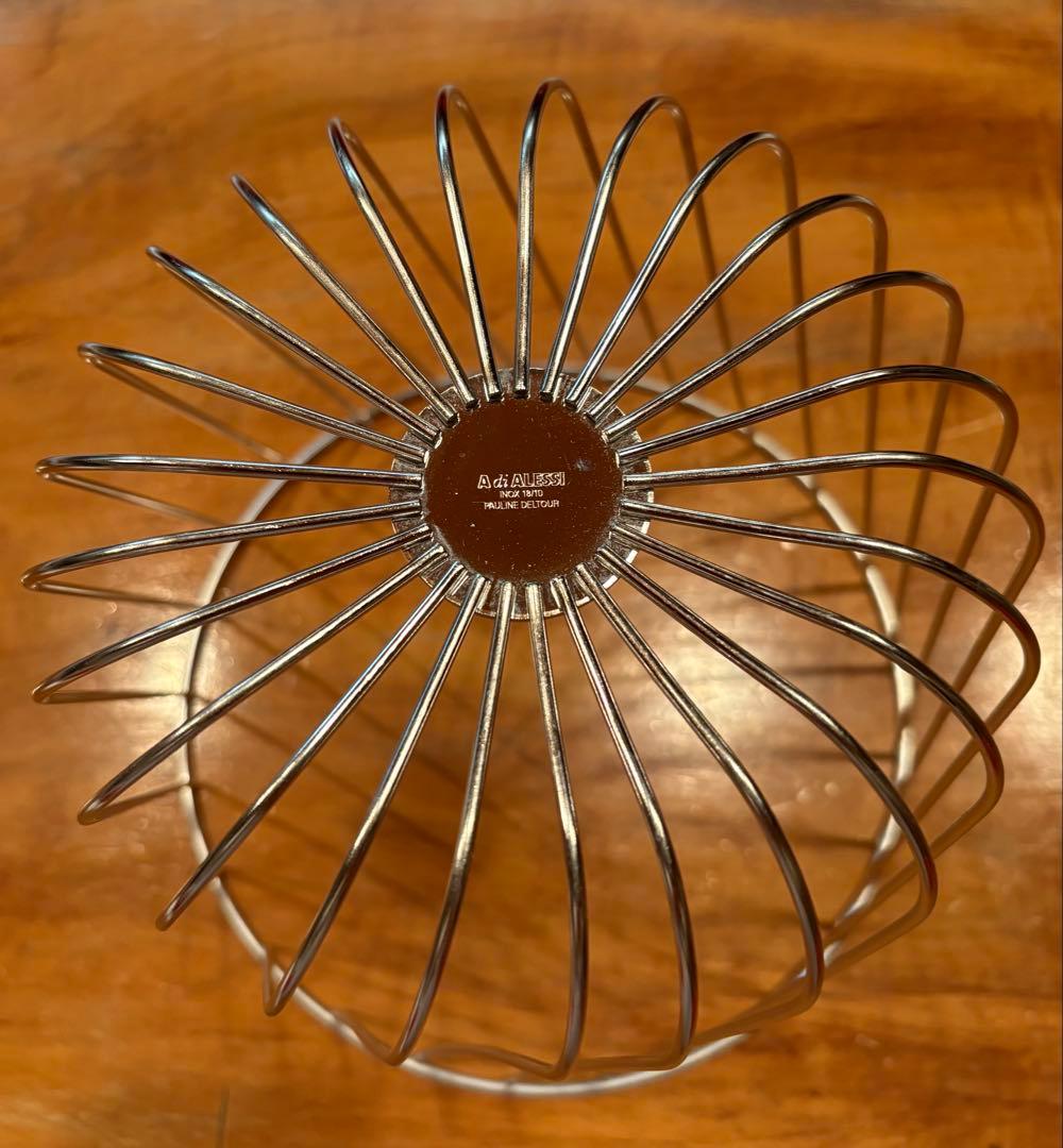 ALESSI アレッシィ A Tempo ステンレスワイヤーバスケット 希少