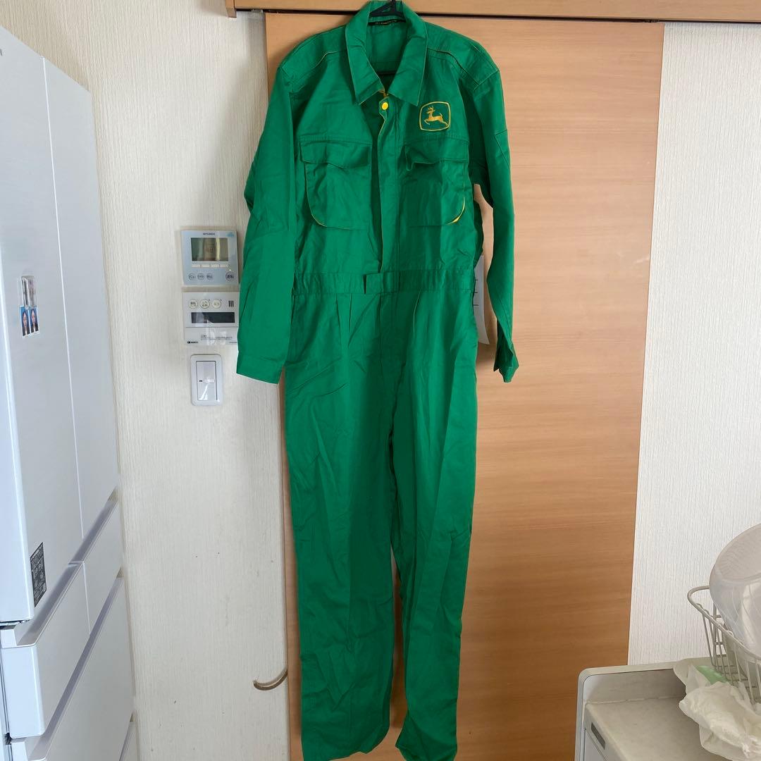 レア⭐︎John Deere 長袖つなぎ ジョンディア オーバーオール　ヤンマー