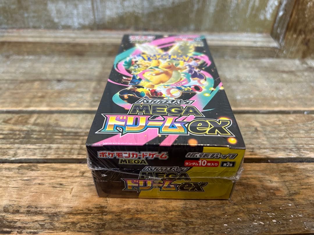 ポケモンカードゲーム MEGA ドリームEX 10パック入りポケセン初回当選品