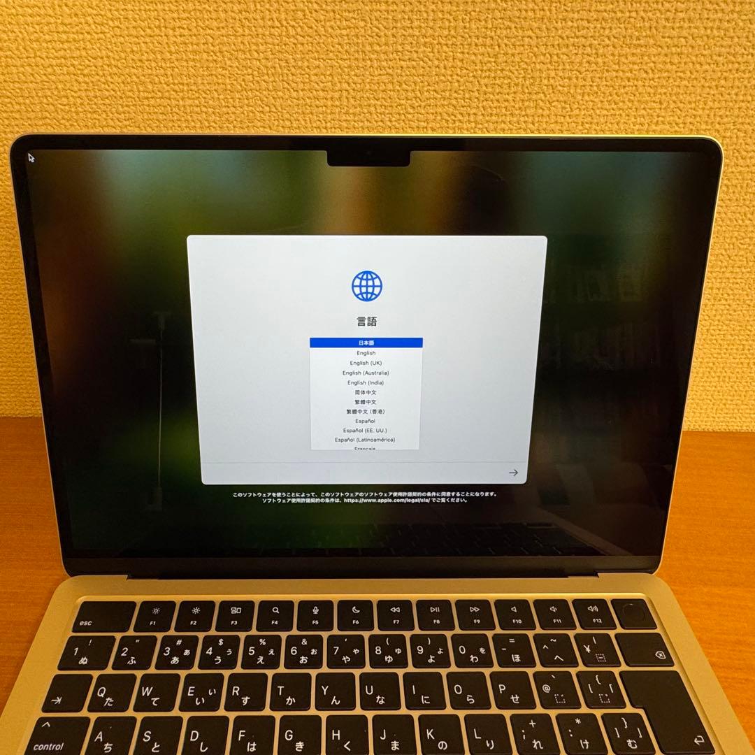 MacBook本体 MacBookair m2