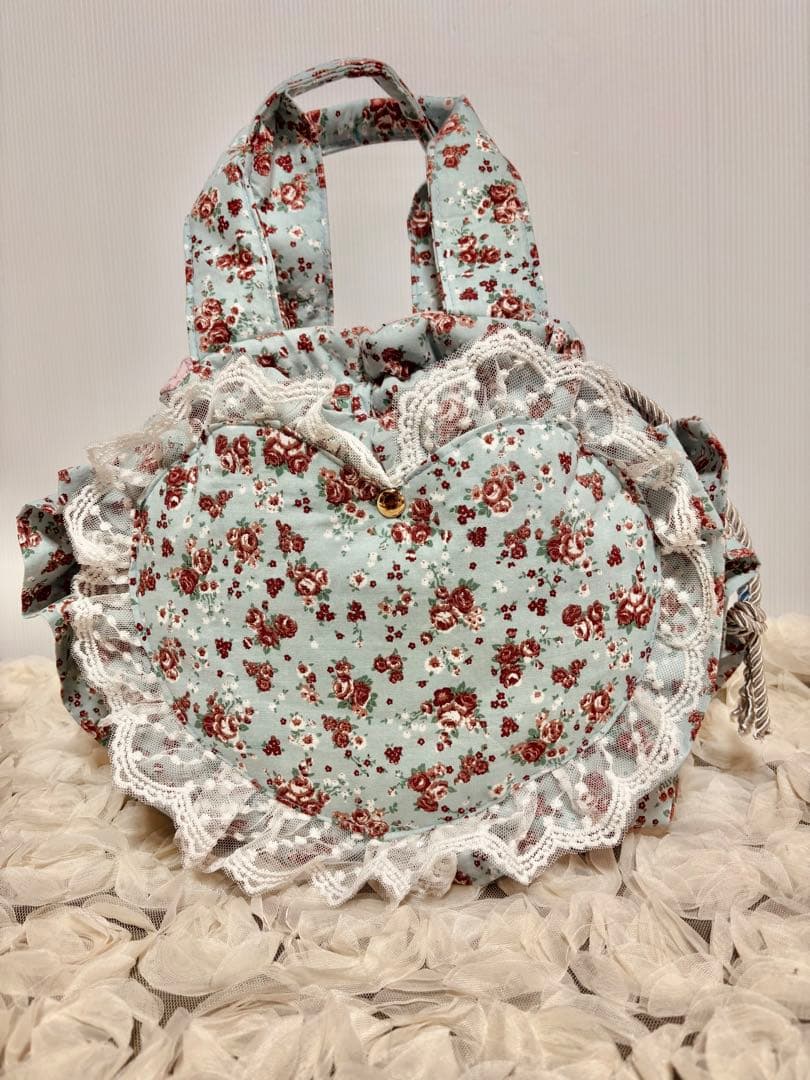 コヤンイサムチョン　ドレスフリルのサンダーちゃん、ふあふあ巾着バッグ