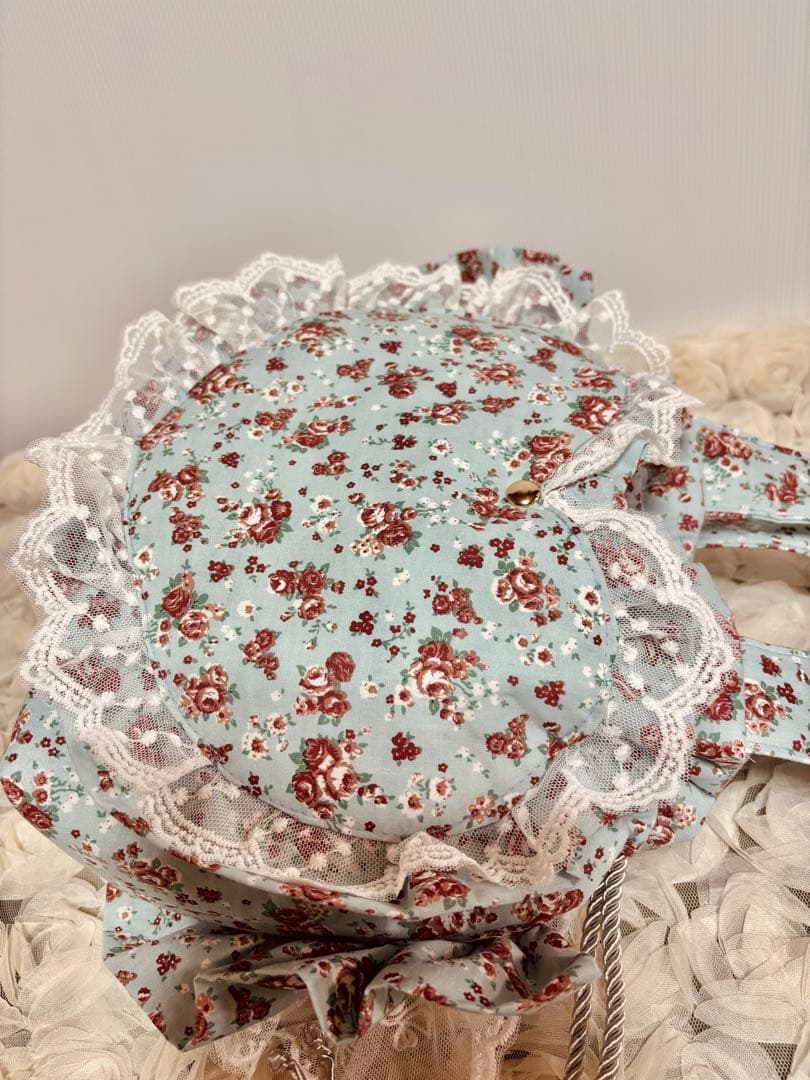 コヤンイサムチョン　ドレスフリルのサンダーちゃん、ふあふあ巾着バッグ