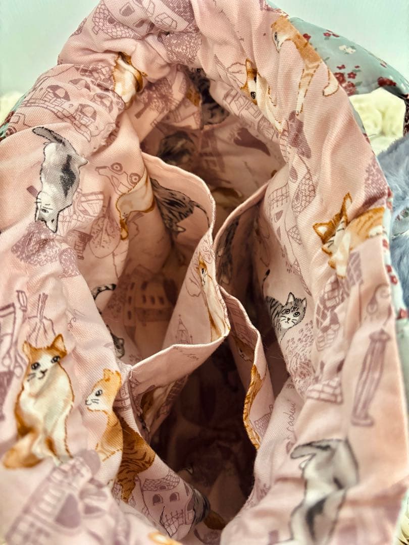 コヤンイサムチョン　ドレスフリルのサンダーちゃん、ふあふあ巾着バッグ