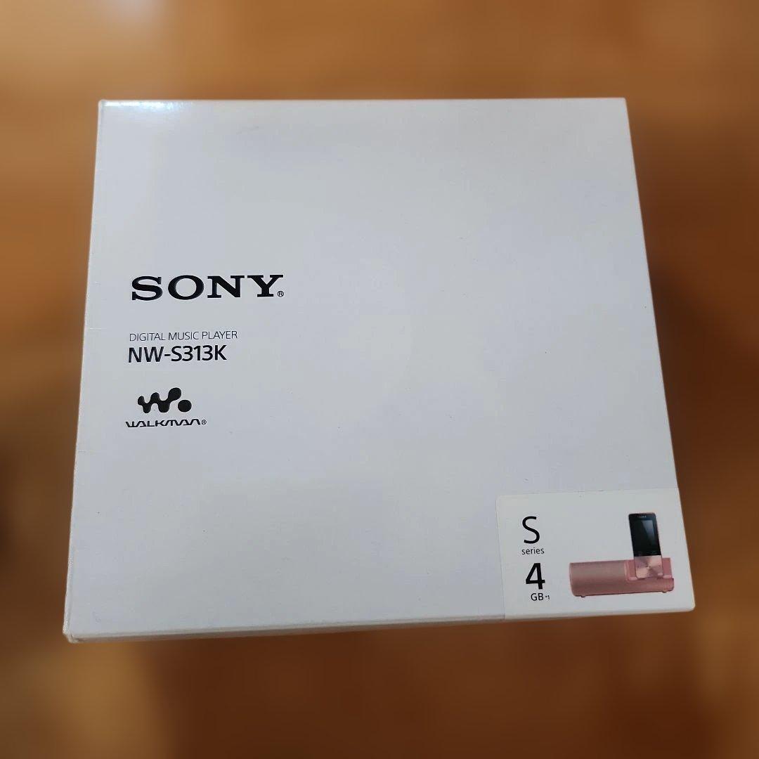 NW-S313K ソニーウォークマン ピンク アクティブスピーカー付
