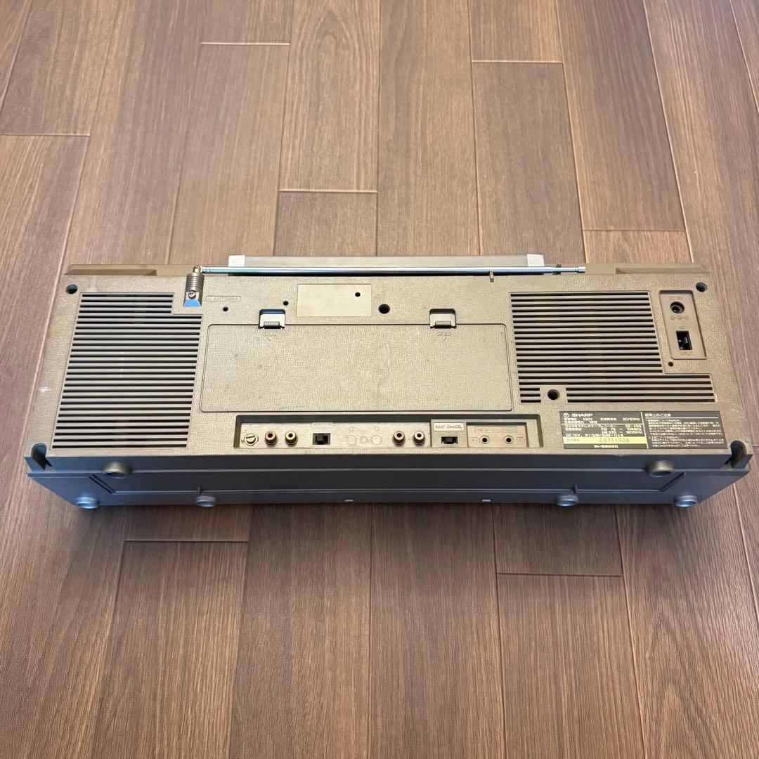 SHARP GF-490 Searcher-W 大型ラジカセ 動作未確認