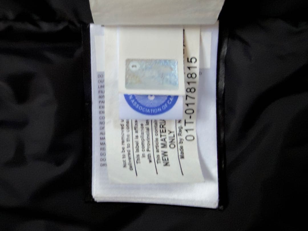 美品 カナダグース ジャスパー パーカー ブラック コヨーテファー L