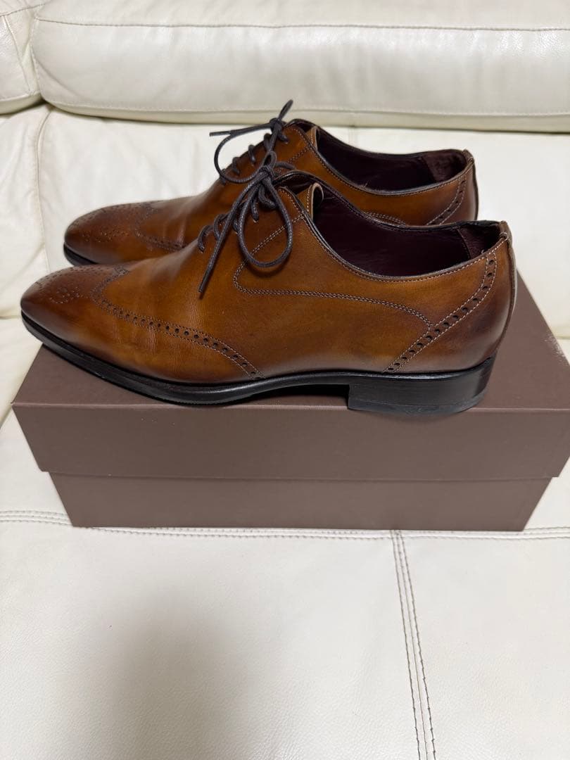 バーニーズニューヨーク レザーシューズ 26.0cm