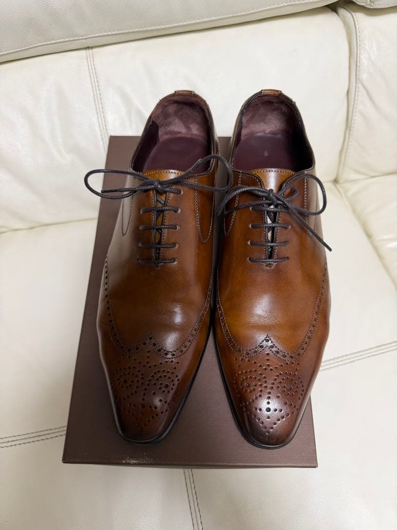 バーニーズニューヨーク レザーシューズ 26.0cm