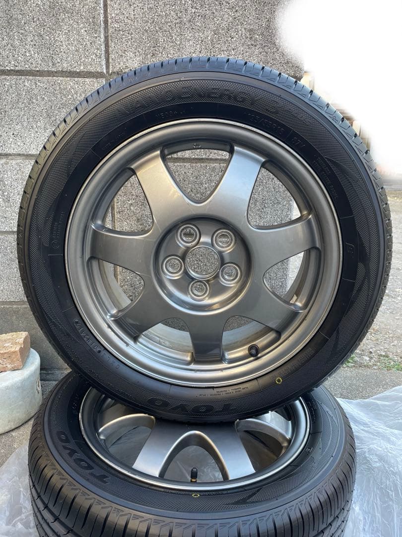 バリ溝イボライン付!TOYOTAプリウス20系純正7スポーク16×6JJ45