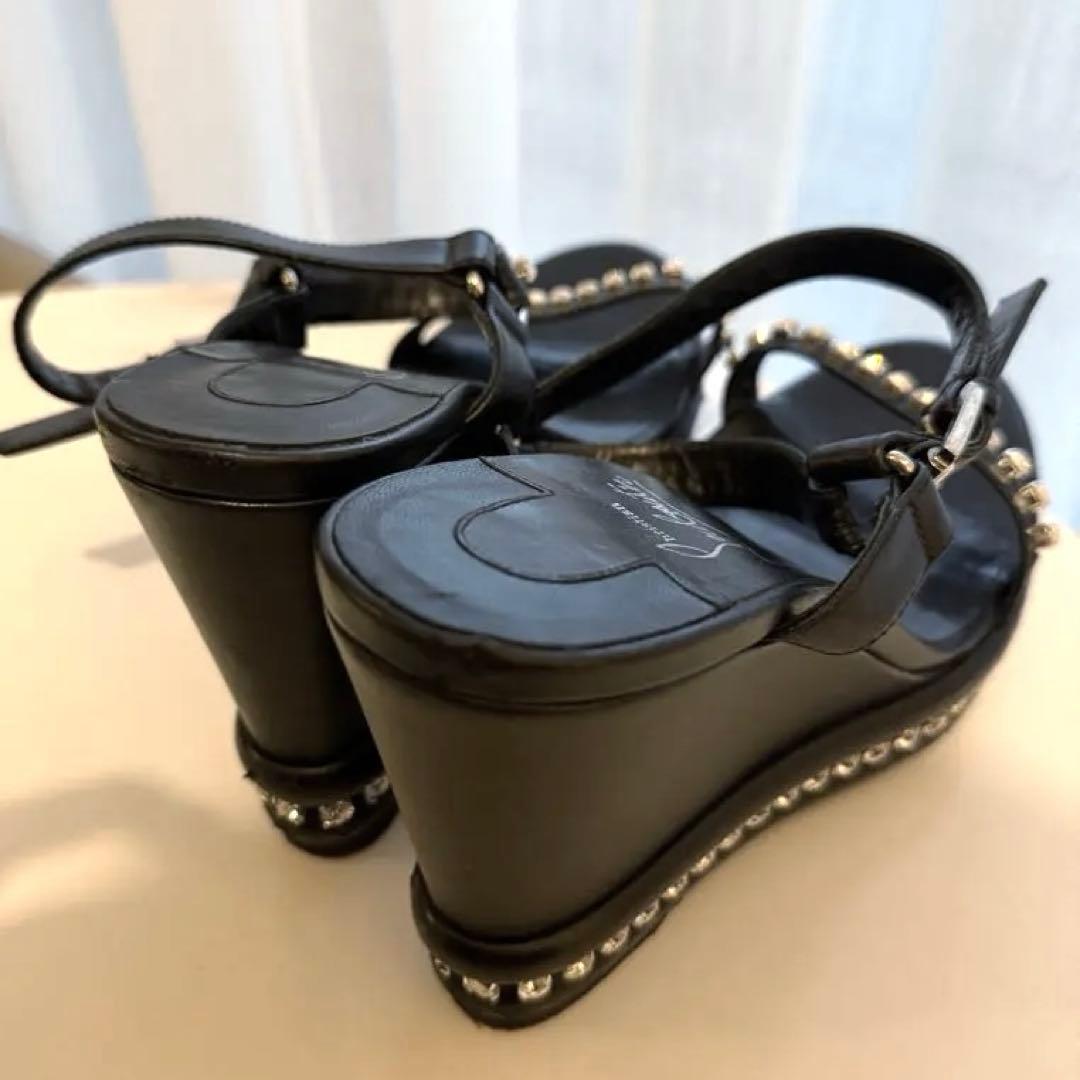 Christian Louboutin ルブタン サンダル 裏張り 38