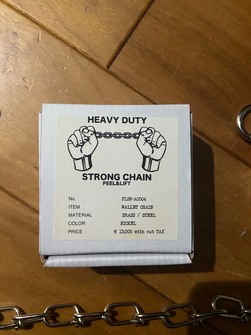 3連休限定価格PEEL&LIFT ウォレットチェーン fragment