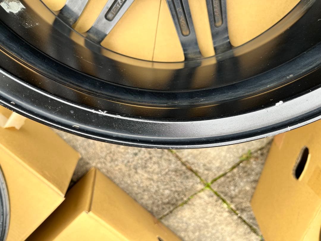 SUBARU STI アルミホイール BK 18 7J 48 (SL型・SK型)