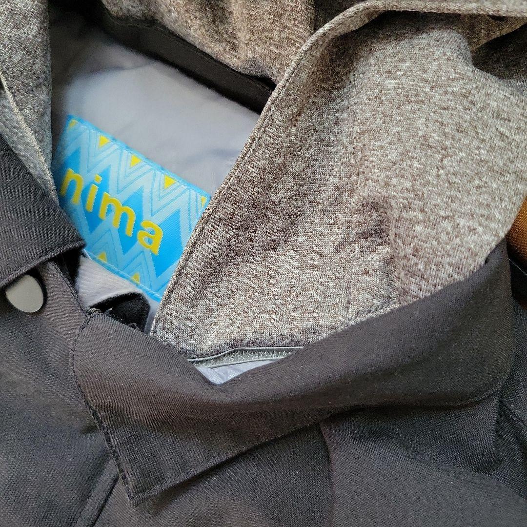 nima スノーボード スキー　ウェア ブラック 160　150