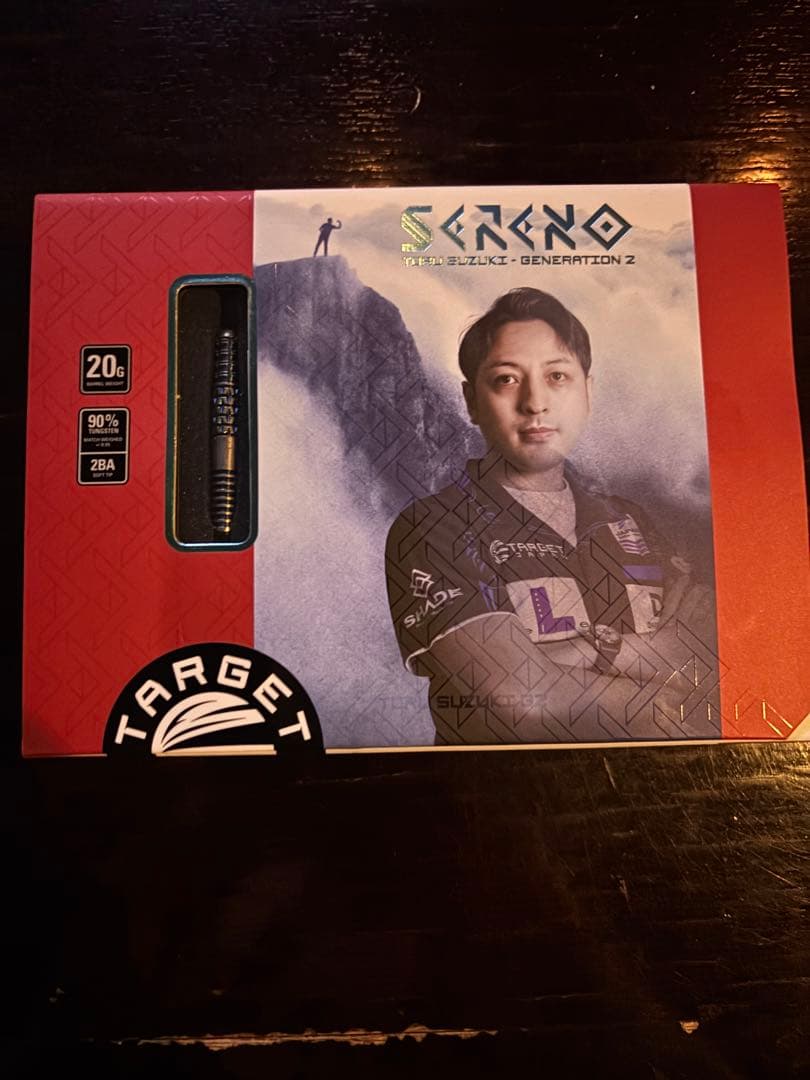 TARGET SRENO ダーツ 20g 鈴木徹プロモデル 本日限り特別価格