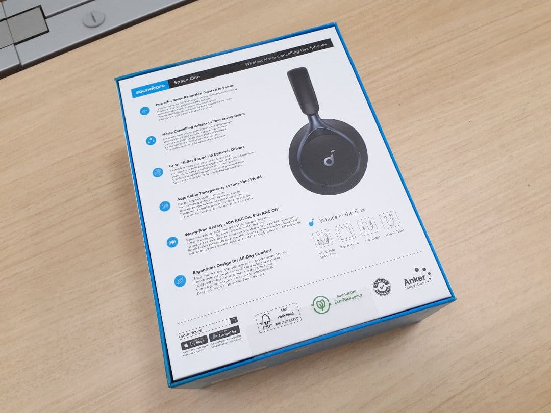 Anker Space One ワイヤレスヘッドホン