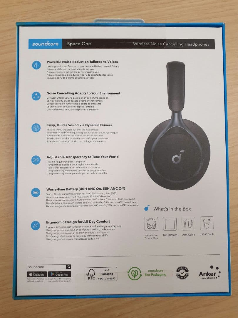 Anker Space One ワイヤレスヘッドホン