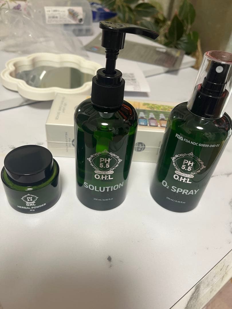 O.H.L アマロスセット　ハーブピーリング 美容器おまけ付き