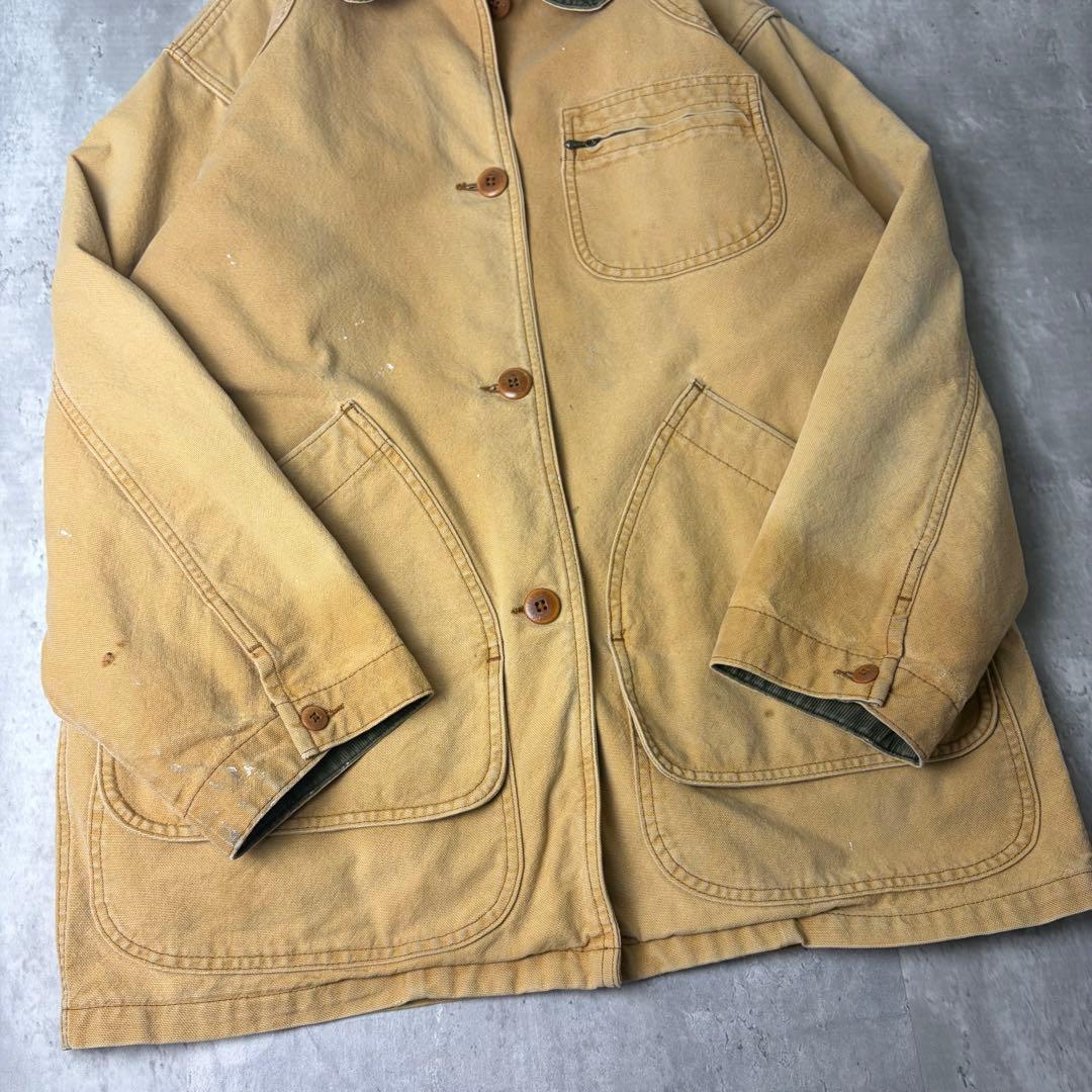 80s L.L.Bean キルティングライナー ダック地 ハンティングジャケット