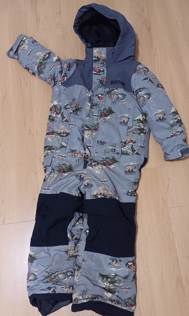 BURTON スノーボードウェア 4T 動物柄