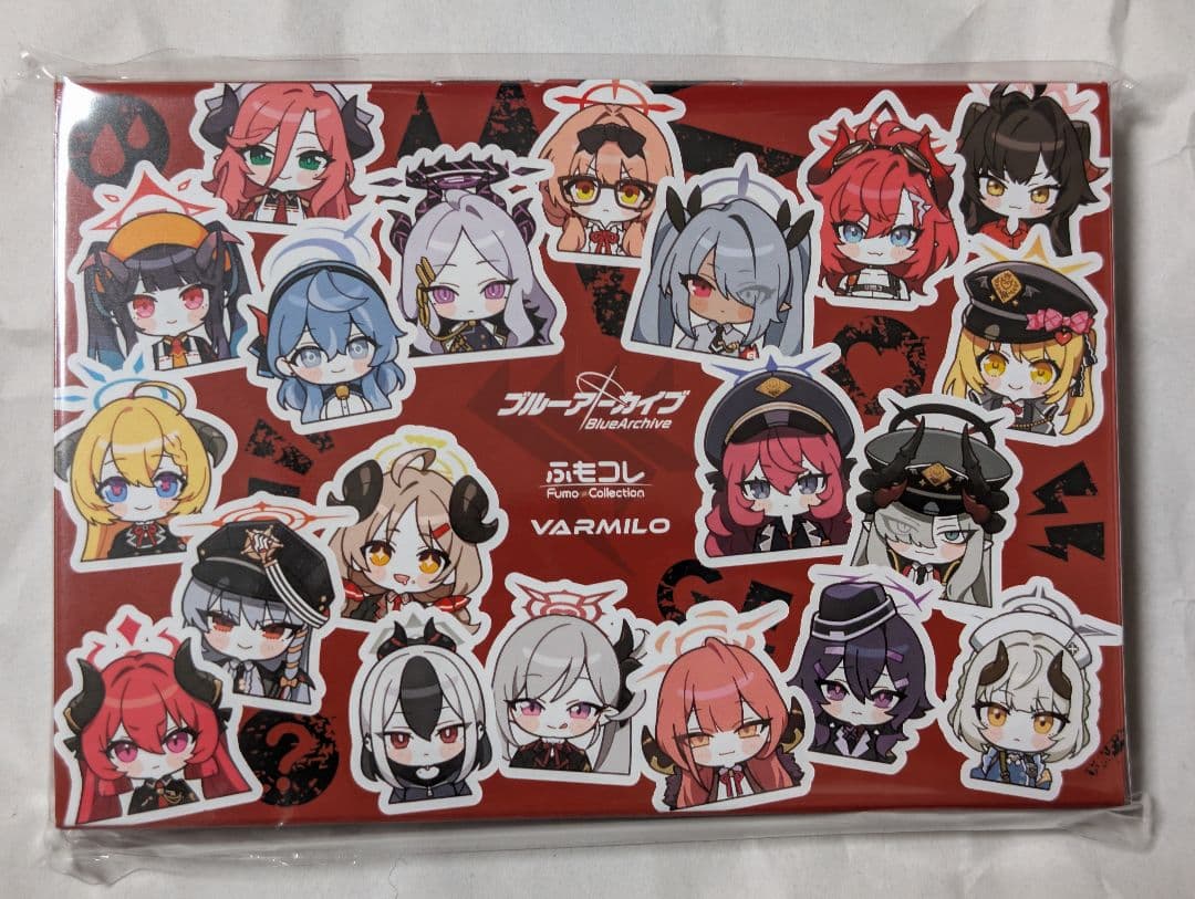 ふもコレ×ブルーアーカイブキーボード豪華セット+風呂敷 ゲヘナ学園 日本語配列