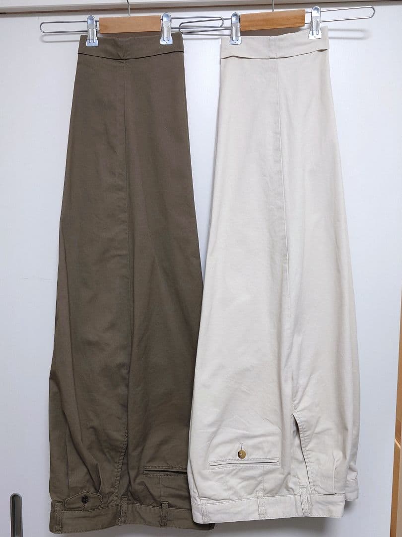 BEAMS PLUS 2 Pleats Tapered Twillセット