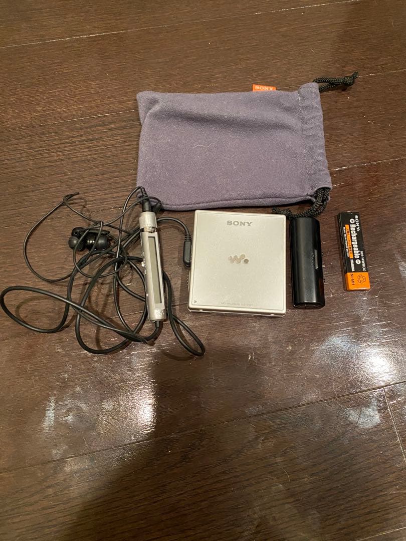 SONY MDプレーヤー フルセット　MZ-E620