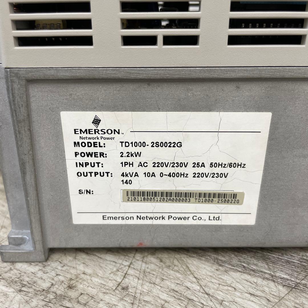 その他 EMERSON TD1000-2S0022G Network Power