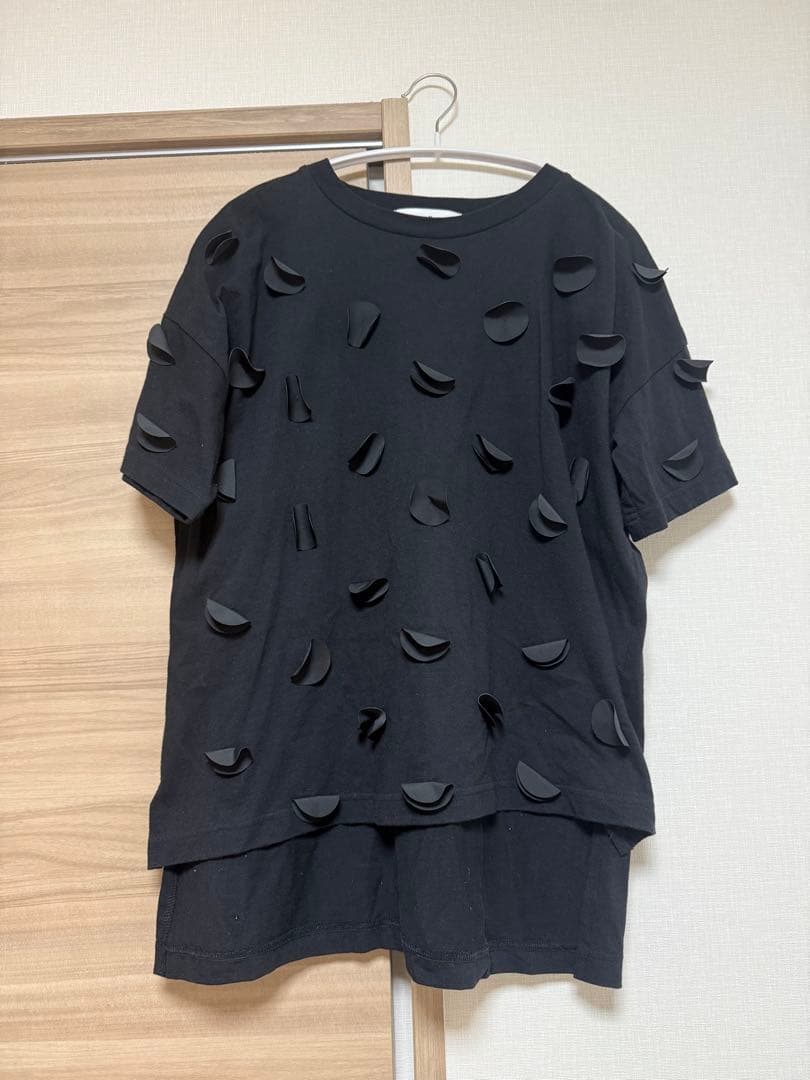 【希少】enfold エンフォルド　DOT T-SHIRT ブラック