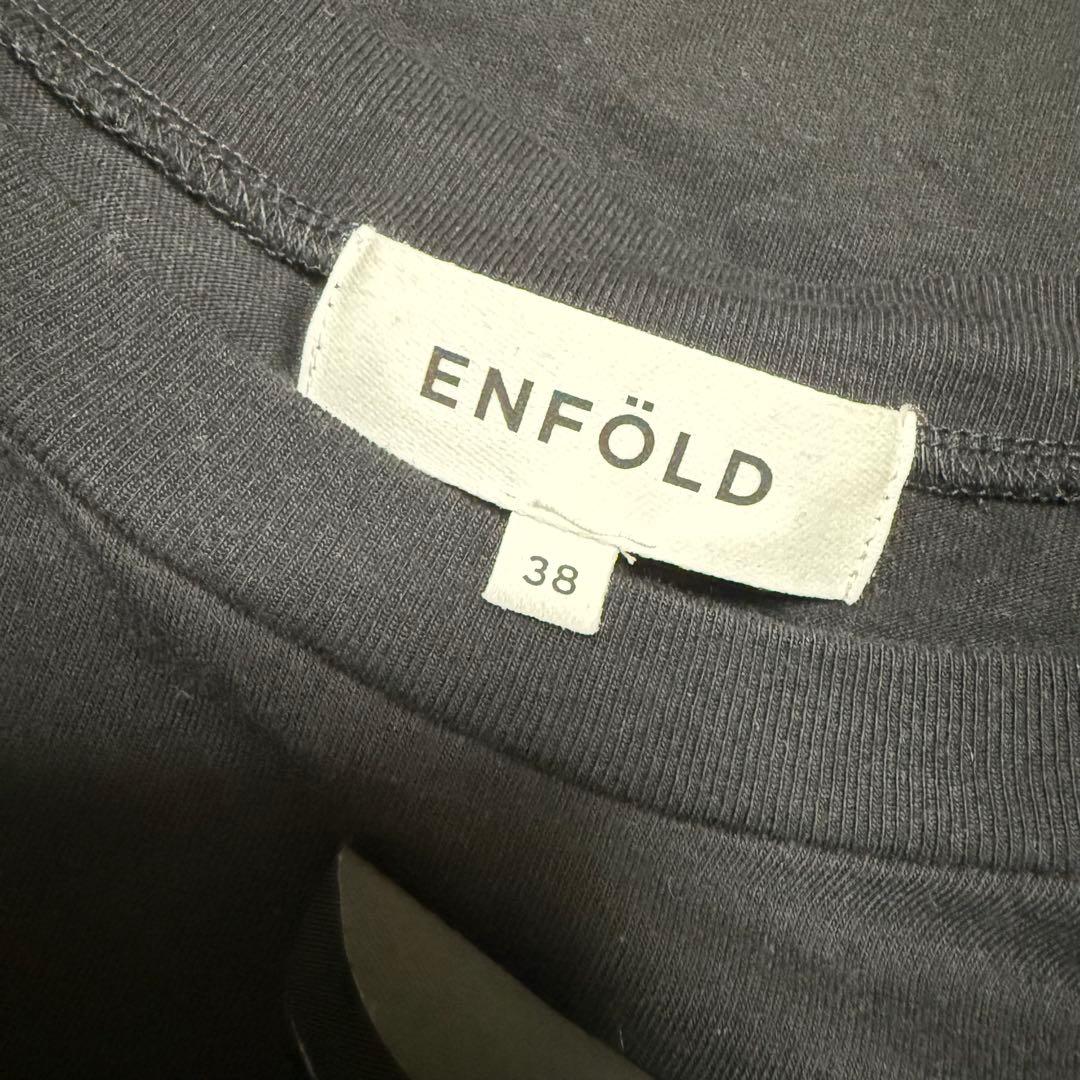 【希少】enfold エンフォルド　DOT T-SHIRT ブラック