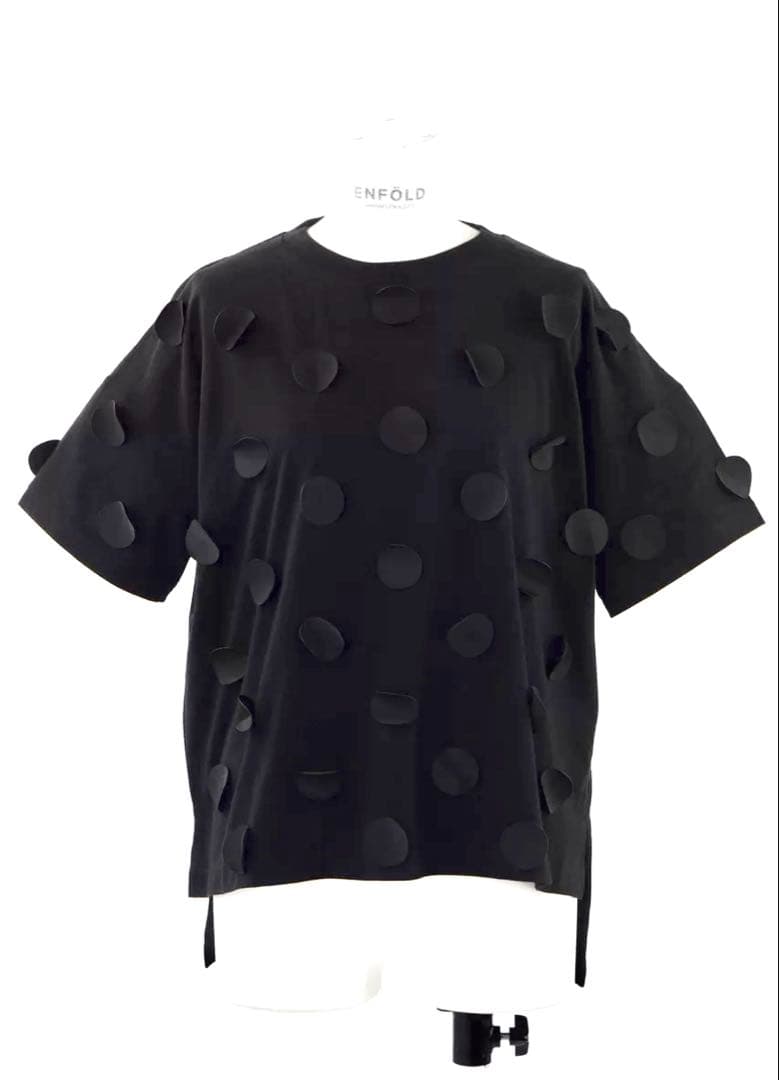 【希少】enfold エンフォルド　DOT T-SHIRT ブラック