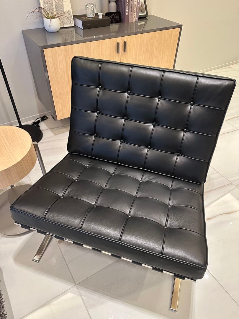 Raw 　バルセロナチェア　高級本革リプロダクト　新品未使用