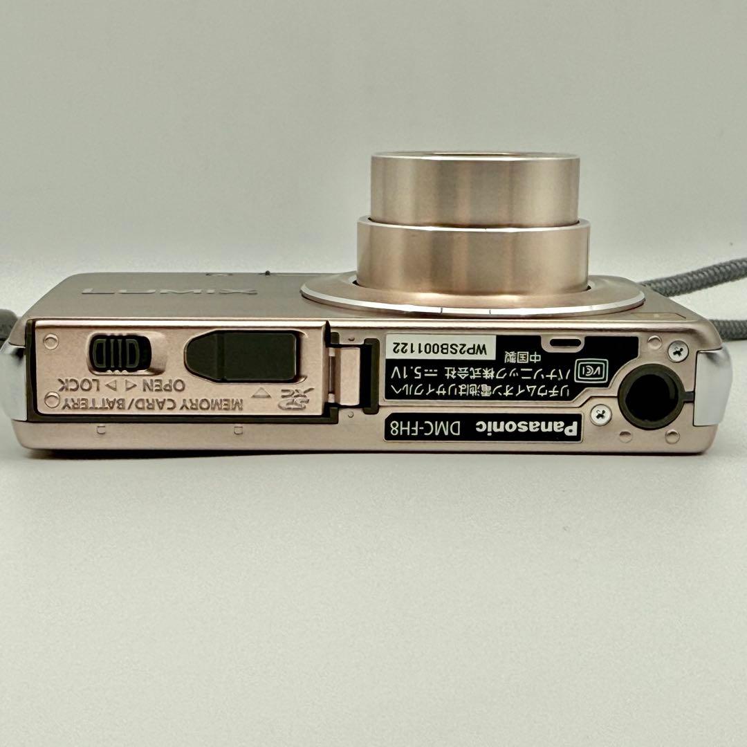 【箱付き】Panasonic LUMIX DMC-FH8 ピンク コンデジ