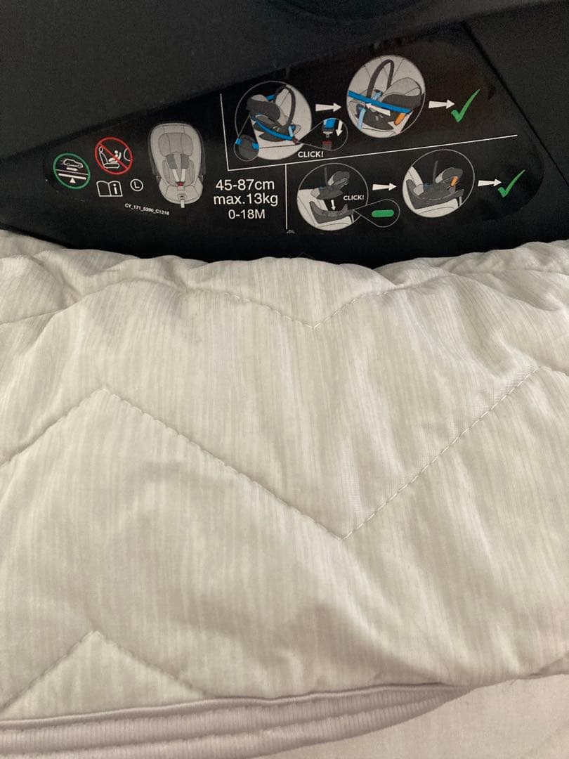 サイベックス cybex クラウド Zi-Size ブラック アダプター説明書付