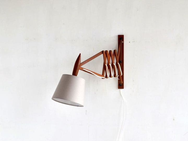 【ヴィンテージ ミッドセンチュリー スウェーデン製 シザーランプ】