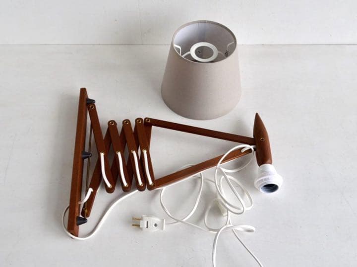 【ヴィンテージ ミッドセンチュリー スウェーデン製 シザーランプ】