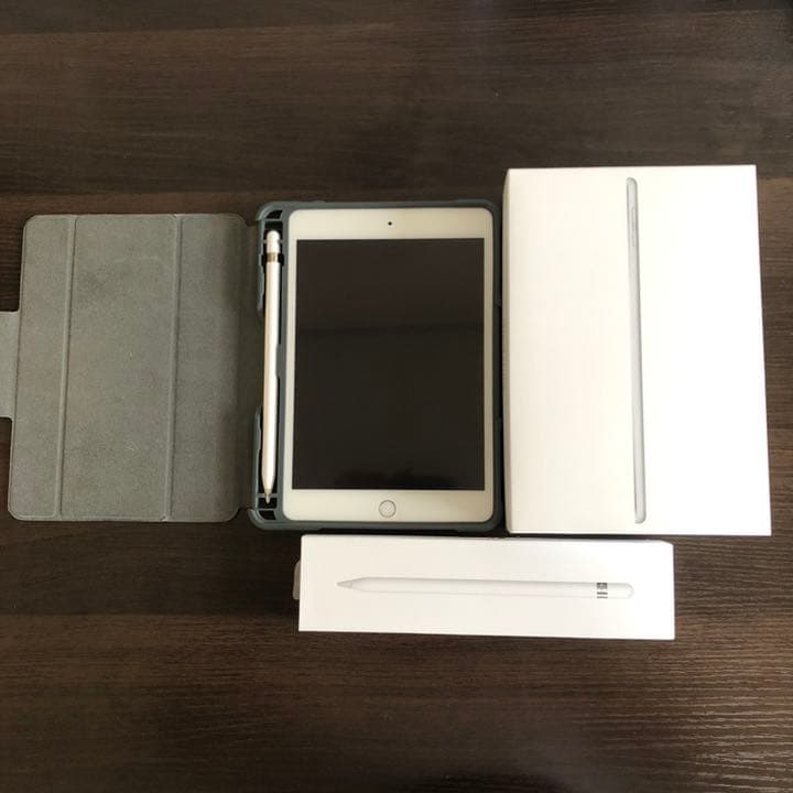 値下対応　iPad mini 5 64G Apple Pencil付き おまけ付
