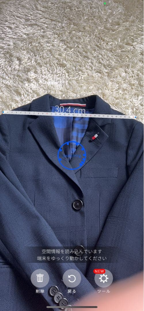 値下げしました！【入園式　卒業式】トミーヒルフィガー　キッズスーツ　130cm