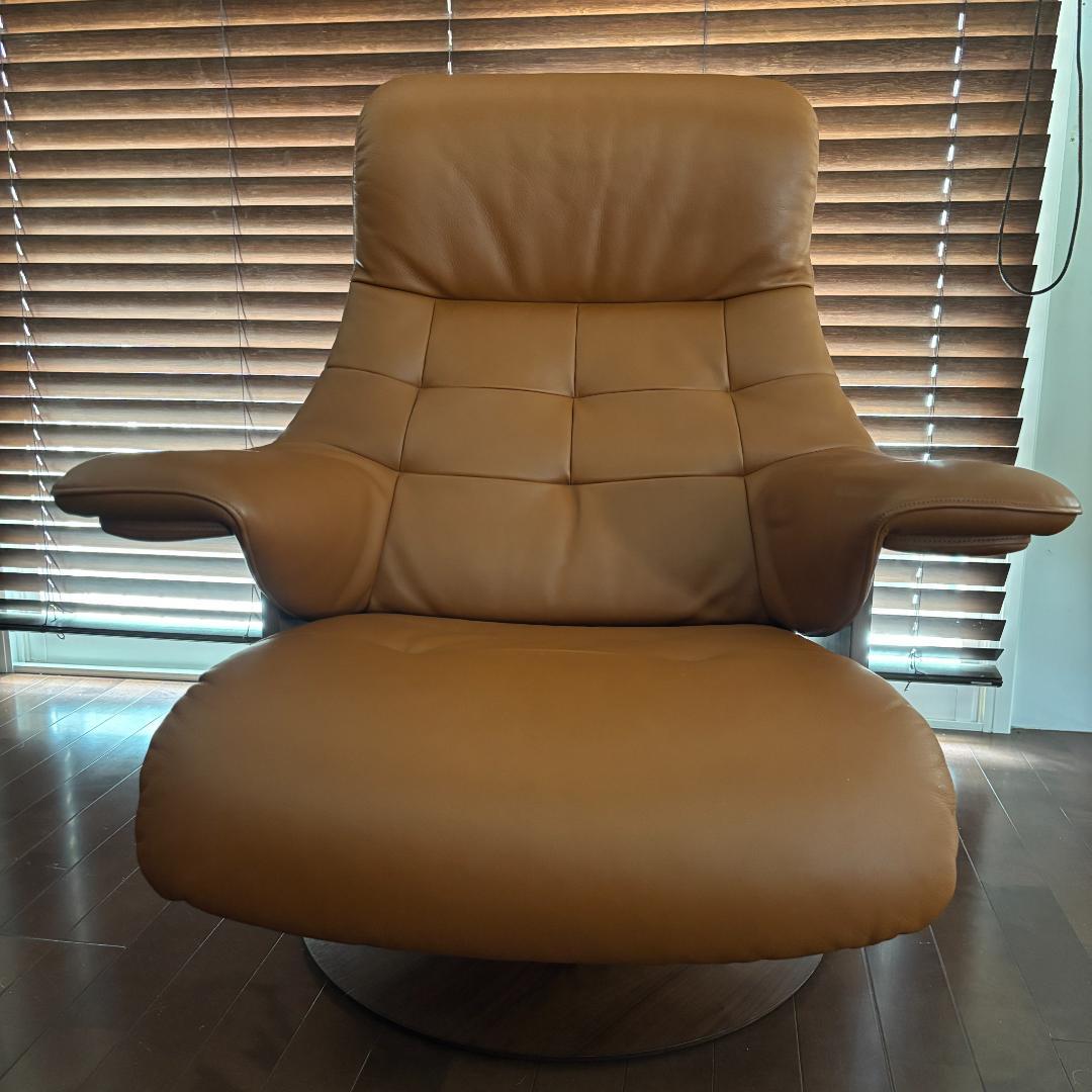 カリモク ザ・ファースト RU72モデル サイズ：S＋ チェア&オットマンSet