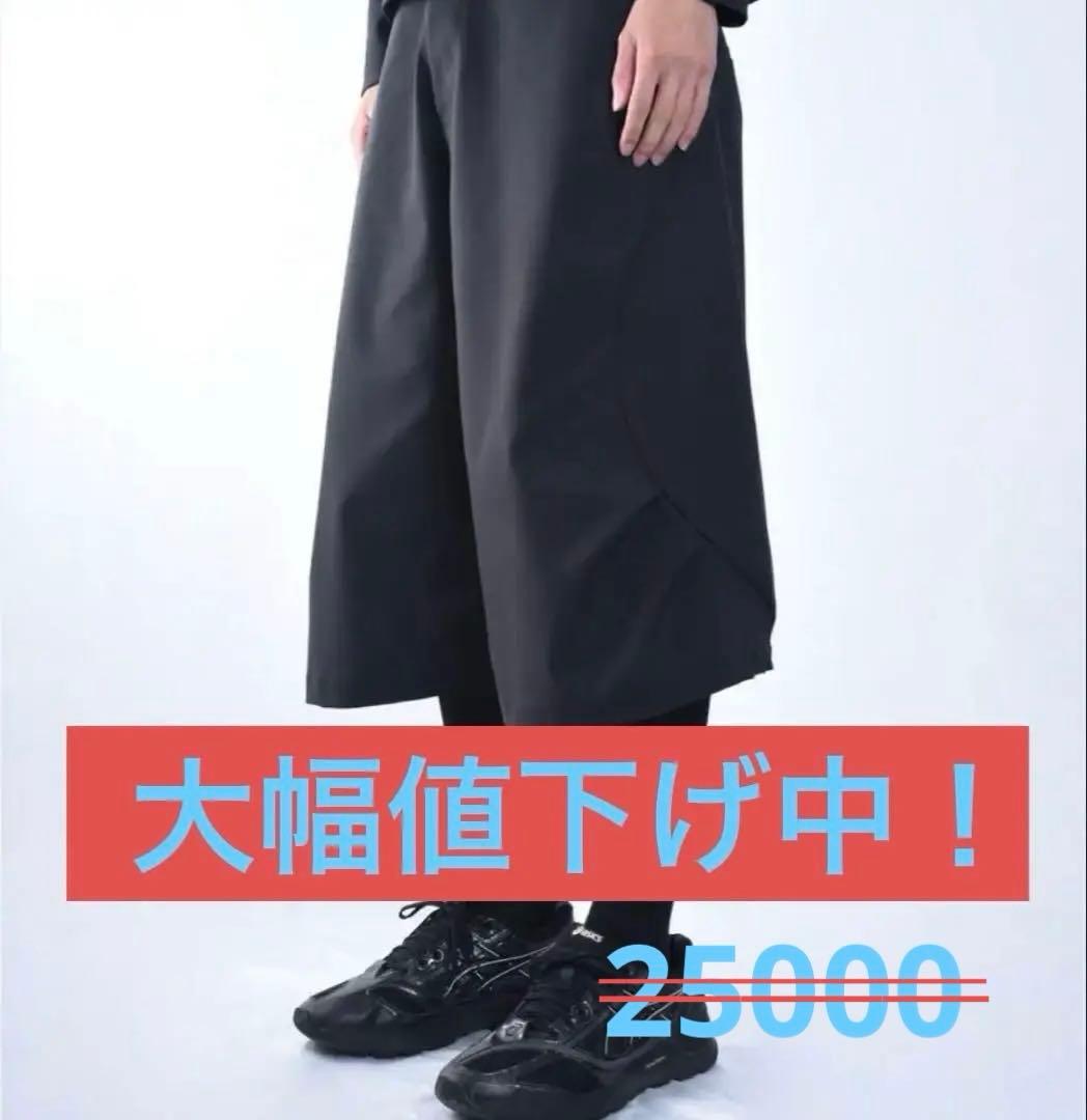 パンツ ryaw inno wide shorts BLACK 1