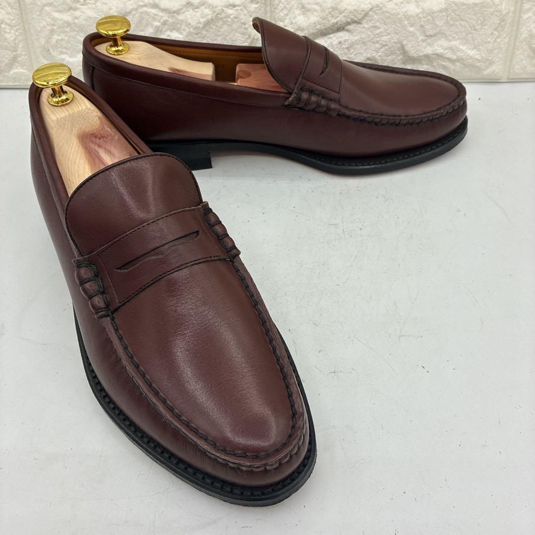 【極美品】REGAL リーガル ローファー 25 インペリアルグレード 茶