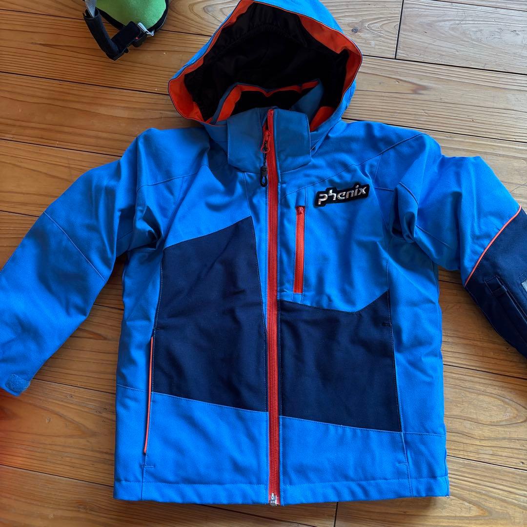 おまとめセット 子供用スキーウェア 120 Phoenix インナーヘルメット付