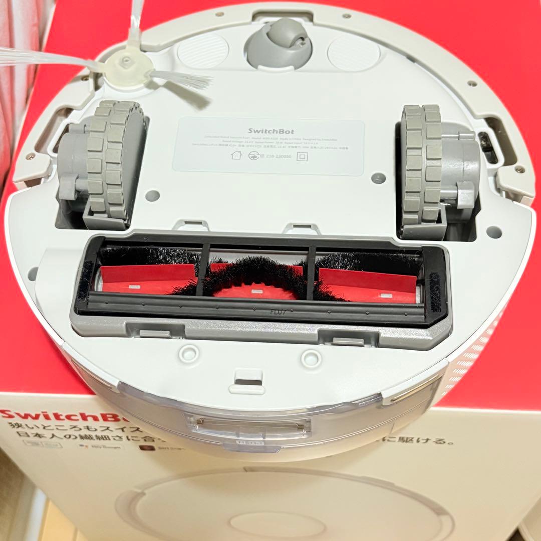 美品✨SwitchBot ロボット掃除機 K10+ 本体 コンパクト 小型