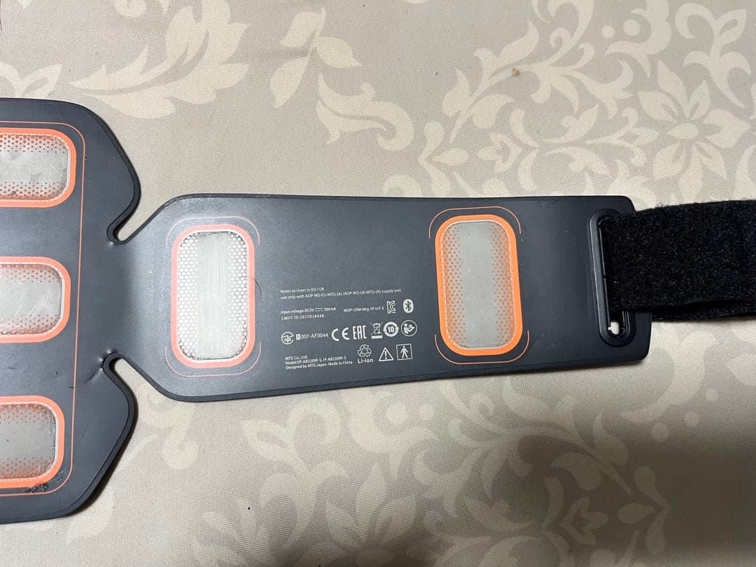 SIXPAD「Abs Belt」&「Chest Fit」セット：ジェルシート付