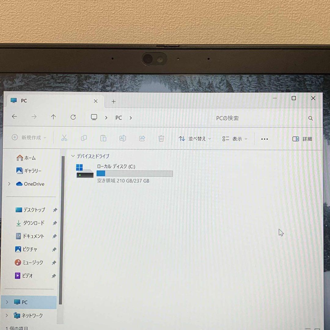 レノボ Thinkpad X13 i5-10210U 8GB SSD256GB