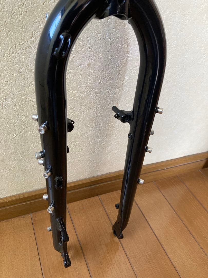 surly troll フロントフォーク ブルーラグ サーリー クロモリ サルサ