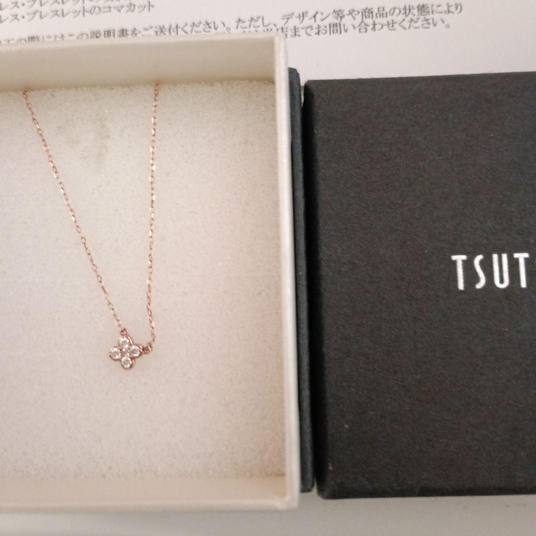 TSUTSUMI K10PGダイヤモンドネックレス