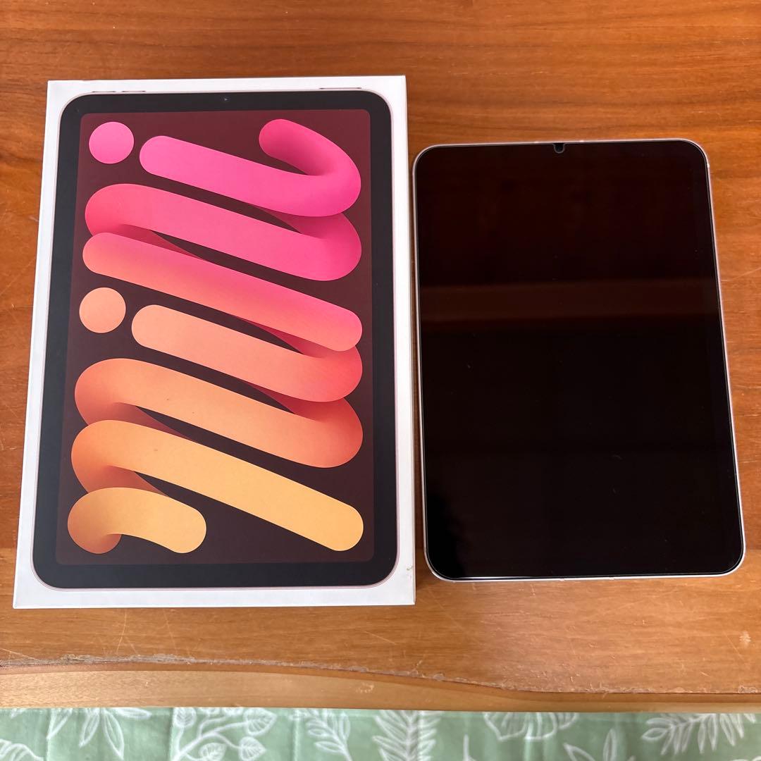 Apple iPad mini 第6世代64GBWi-Fi＋セルラー　　ピンク